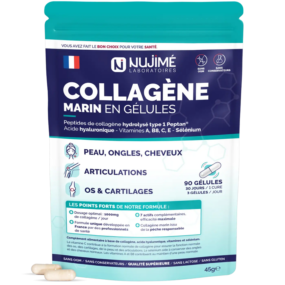 Collagene Marin gelules Nujime Laboratoires
