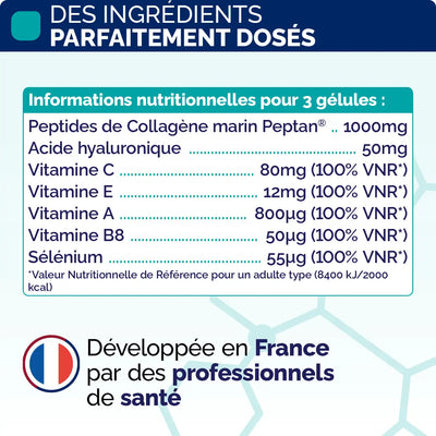 Composition Collagene Marin gelules Nujime Laboratoires
