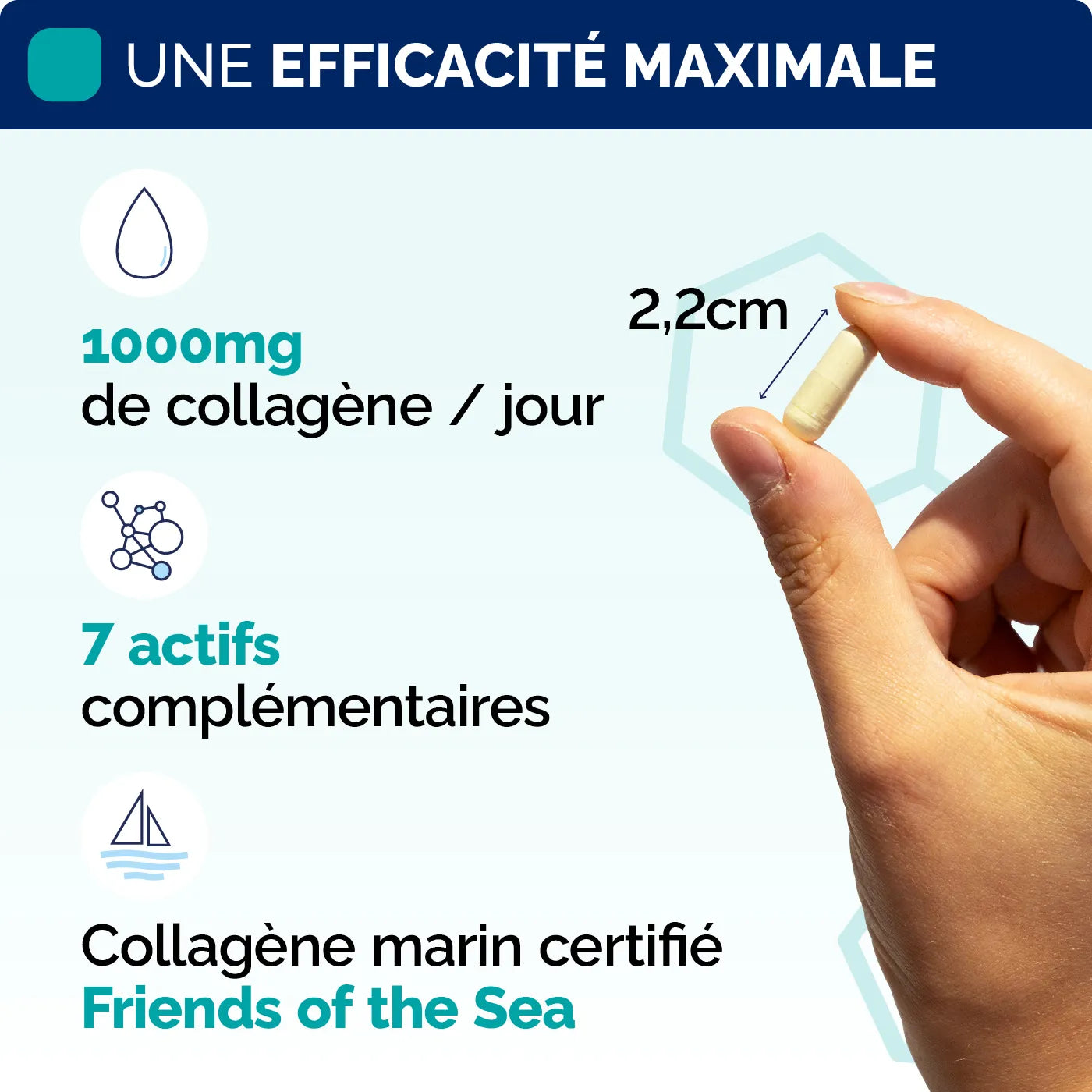 Efficacite Collagene Marin gelules Nujime Laboratoires
