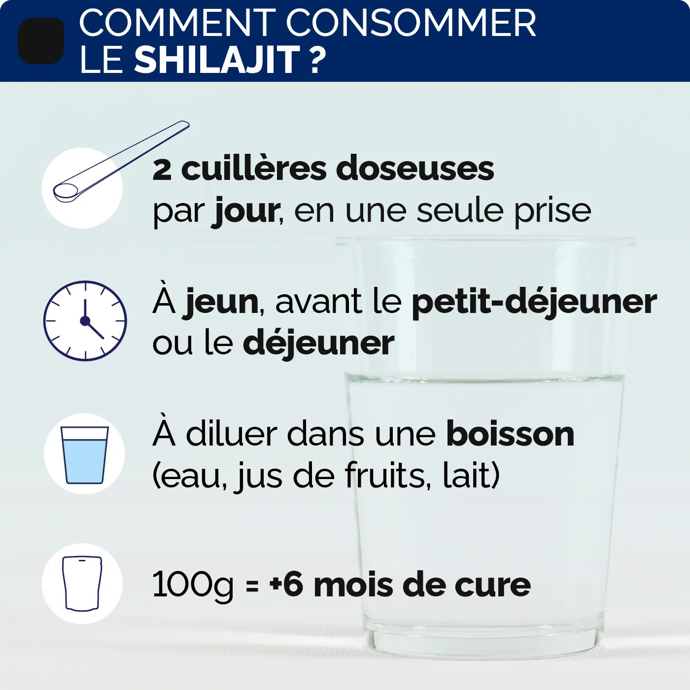 Comment consommer Shilajit resine pure Nujime Laboratoires