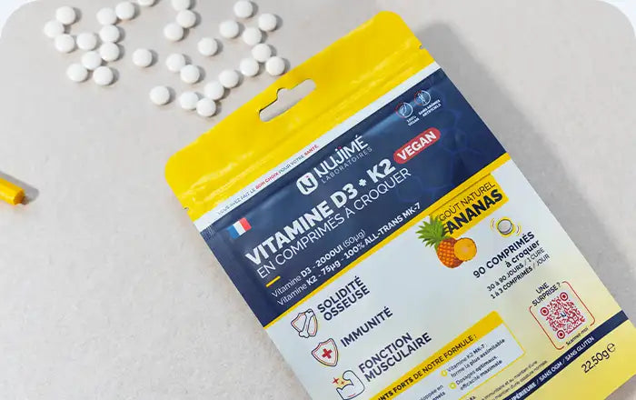 Vitamine D3 + K2 Vegan