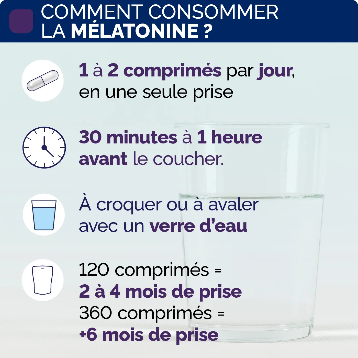 utilisation Melatonine Flash 1,9mg comprimes Nujime Laboratoires